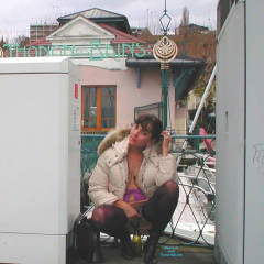Pic #5 La Bouteille - Brunette, Public Exhibitionist, Public Place