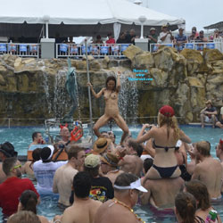Dancing Naked At The Pool Party - Big Tits, Brunette Hair, Erect Nipples, Exhibitionist, Exposed In Public, Firm Tits, Full Nude, Hard Nipple, Naked Outdoors, Nipples, Nude In Public, Perfect Tits, Shaved Pussy, Showing Tits, Water, Wet, Hairless Pussy, Hot Girl, Naked Girl, Sexy Body, Sexy Boobs, Sexy Face, Sexy Figure, Sexy Legs