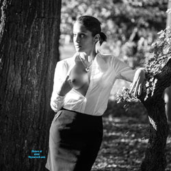 Pic #6 Walk In A German Park - Public Exhibitionist, Public Place