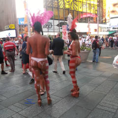 Pic #7 Body Paint - Big Tits, Public Place