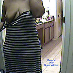 Pic #3 Ebony Babe Getting Undressed! - Ebony, Wife/wives