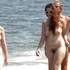 Pic #10 Any Bush Loves In The House? - Beach, Big Tits, Bush Or Hairy
