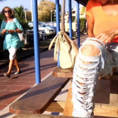 Pic #5 Around With My New Jeans - Public Exhibitionist, Public Place