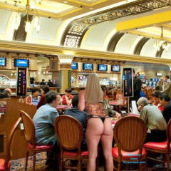Pic #5 Cocktail Server At Casino in Vegas - Blonde, Gf