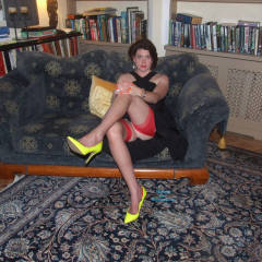 Pic #3 Getting Ready For The Summer Ball 2015 - Brunette, High Heels Amateurs, Lingerie