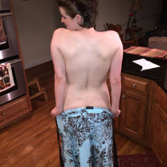 Pic #5 Stripping Naked After A Night Out - Brunette, Big Tits, Girls Stripping