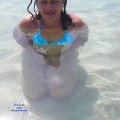 Pic #8 Una Ex - Beach, Bikini Voyeur, Brunette