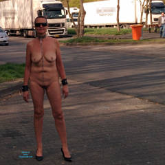 Pic #1 Parking - Big Tits, Public Exhibitionist, Public Place