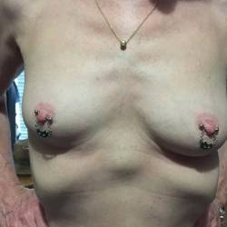 Small tits of my wife - Wife
