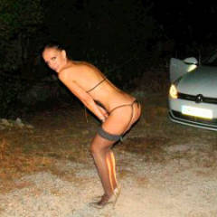 Pic #3 By Night In Car - Big Tits, See Through