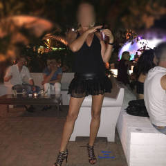 Pic #1Elena In Vacanza - Elena At Holidays - Public Exhibitionist, Public Place, See Through