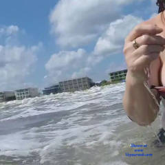 Pic #4 Beach Fun - Big Tits, Wife/wives