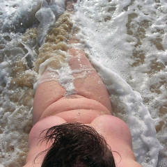 Pic #5 On The Beach - Beach, Brunette