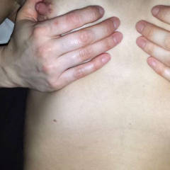 Pic #3 Wife On Her Back - Natural Tits, Wife/wives
