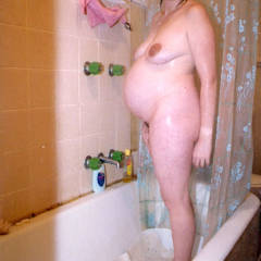Pic #1 Like Me Pregnant? - Brunette, Bikini Voyeur, Wife/wives