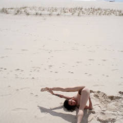 Pic #3 Morning Yoga Find - Beach, Brunette, Firm Ass, Tattoos