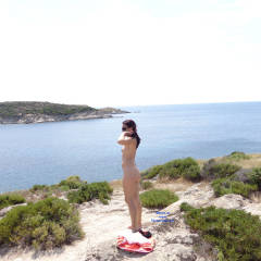 Pic #2 Wife - Beach, Brunette, Wife/wives