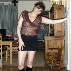 Pic #1 Brown See Thru (Before My Nipples Were Pierced) - Brunette, See Through