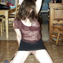 Pic #5 Brown See Thru (Before My Nipples Were Pierced) - Brunette, See Through