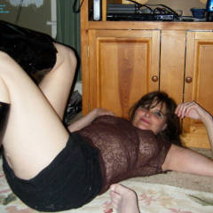 Pic #7 Brown See Thru (Before My Nipples Were Pierced) - Brunette, See Through