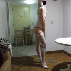 Pic #2 More Motel Fun - Blonde, High Heels Amateurs, Lingerie
