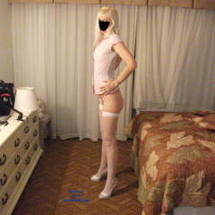 Pic #1 More Motel Fun - Blonde, High Heels Amateurs, Lingerie