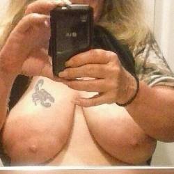 Very large tits of my girlfriend - bigtits