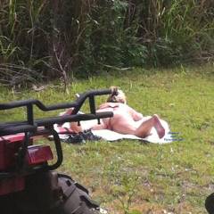 Pic #2 Sunning - Outdoors