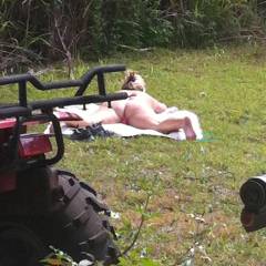 Pic #3 Sunning - Outdoors