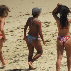 Pic #4 Asses In Olinda City, Brazil - Beach, Bikini Voyeur