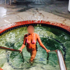 Pic #2 WW At Hotel - Bikini Voyeur, See Through, Wife/wives