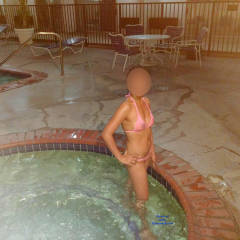 Pic #5 WW At Hotel - Bikini Voyeur, See Through, Wife/wives