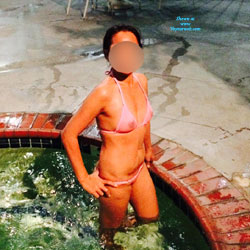 Pic #4 WW At Hotel - Bikini Voyeur, See Through, Wife/wives