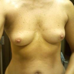 Small tits of my wife - Wife