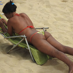 Pic #2 Casa Caiada Beach, Olinda City - Beach, Bikini Voyeur, Brunette