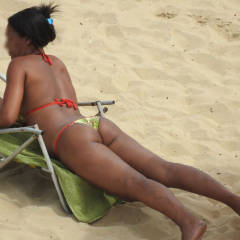 Pic #1 Casa Caiada Beach, Olinda City - Beach, Bikini Voyeur, Brunette