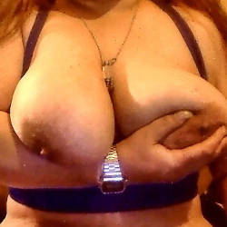 Large tits of my wife - Wife