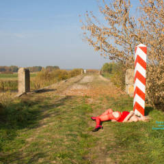 Pic #9 The Bridge Between Germany And Poland - Blonde, High Heels Amateurs, Lingerie