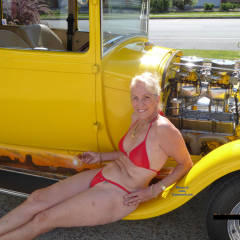Pic #3 Hot Rod Shots - Big Tits, Bikini Voyeur, Blonde