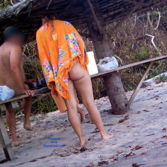 Pic #6 Blonde In Tambaba Beach, Brazil - Beach