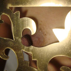 Pic #2 Red And Gold On Honey Skin