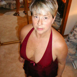 Pic #1 My Little Red Dress - Big Tits