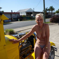 Pic #6 Hot Rod Heaven Part 2 - Big Tits, Blonde