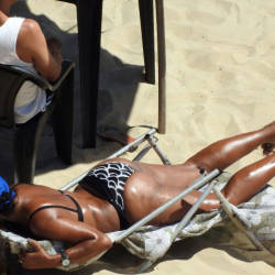 Pic #2 Big Ass From Olinda City, Brazil - Beach, Bikini Voyeur