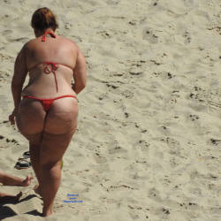 Pic #3 Fat Asses From Brazil - Beach, Big Ass