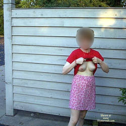 Pic #2 Lisa Playing In The Park -- Again - Bush Or Hairy