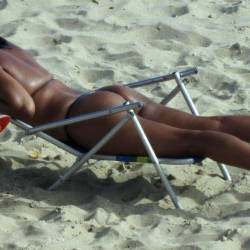Pic #3 Brown Ass From Recife City - Beach