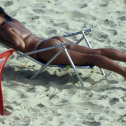 Pic #4 Brown Ass From Recife City - Beach