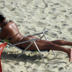 Pic #6 Brown Ass From Recife City - Beach