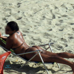 Pic #1 Brown Ass From Recife City - Beach